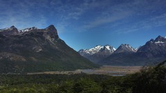 Landscapes Mountains patagonia forests