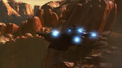 Landscapes Mountains Pelicans spaceships halo Halo 4