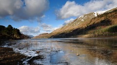 Landscapes Mountains rivers