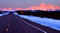 Landscapes Mountains roads