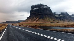 Landscapes Mountains roads