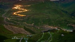 Landscapes Mountains roads georgia