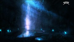 Landscapes Mountains ruins paintings forests artwork digital 