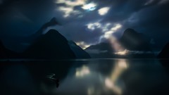 Landscapes Mountains ski seascape