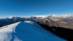 Landscapes Mountains Slovenia panoramic skyscapes