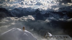 Landscapes Mountains switzerland peak