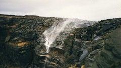 Landscapes Mountains waterfalls rocks