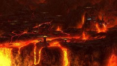 Landscapes Movies lava star wars science fiction concept art 