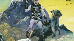 Landscapes Movies paintings science fiction Luke Skywalker 