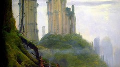 Landscapes Movies paintings star wars science fiction forests 