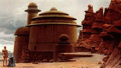 Landscapes Movies star wars Temples science fiction concept art 