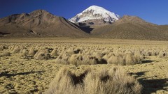 Landscapes national park bolivia valleys