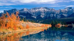 Landscapes nature alberta lakes national park