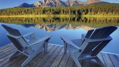 Landscapes nature alberta Seat House national park jasper 