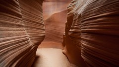 Landscapes nature Antelope Canyon rock formations