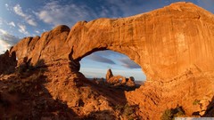 Landscapes nature arch rocks