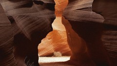 Landscapes nature Arizona Antelope Canyon rock formations