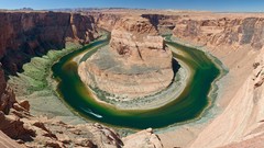 Landscapes nature Arizona Grand Canyon rivers Colorado River 