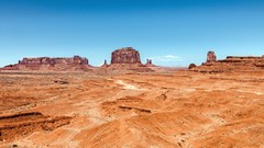 Landscapes nature Arizona Utah rocks USA Monument Valley deserts
