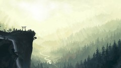 Landscapes nature artwork fantasy art valleys