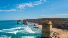 Landscapes nature Australia rocks Beaches Twelves Apostles