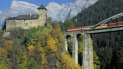 Landscapes nature Austria castle