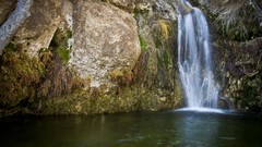 Landscapes nature autumn waterfalls