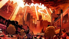 Landscapes nature Avengers comics