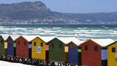 Landscapes nature bay South Africa Beaches houses false