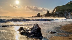 Landscapes nature Beaches