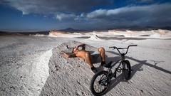 Landscapes nature Bicycles bmx skies