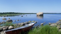 Landscapes nature Boats