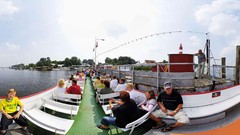 Landscapes nature Boats cityscapes fisheye effect