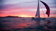 Landscapes nature Boats sailing