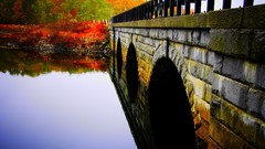 Landscapes nature Bridges rivers