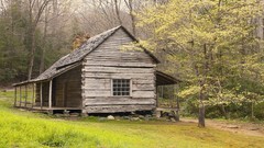 Landscapes nature bud cabin national park Tennessee forks great 