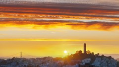 Landscapes nature California San Francisco Russian