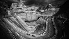 Landscapes nature canyon waves
