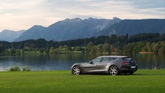 Landscapes nature cars Fisker Fisker Karma