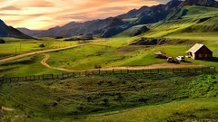 Landscapes nature cars Nissan