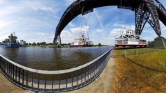 Landscapes nature cityscapes fisheye effect