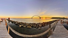 Landscapes nature cityscapes fisheye effect