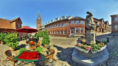 Landscapes nature cityscapes fisheye effect