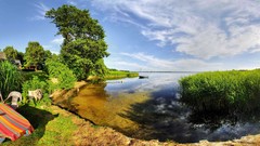 Landscapes nature cityscapes fisheye effect