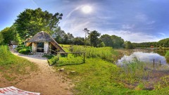 Landscapes nature cityscapes fisheye effect