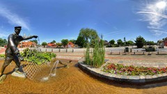 Landscapes nature cityscapes fisheye effect