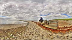 Landscapes nature cityscapes fisheye effect