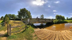 Landscapes nature cityscapes fisheye effect
