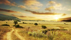 Landscapes nature clouds