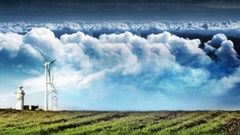 Landscapes nature clouds